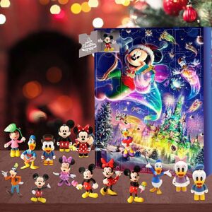 XYLFLY (F) 24pcs Toy Winnie The Pooh Mickey Minnie Stitch Advent Calendar Blind Box Set XYLFLY (F) 24pcs Toy Winnie The Pooh Mickey Minnie Stitch Advent Calendar Blind Box Set