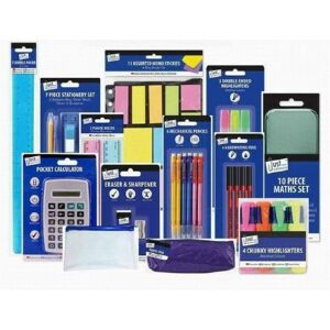 Shumaxx 56 pc Stationary Set Back to School Highlighter Calculator Ruler Pen Pencil Memo Shumaxx 56 pc Stationary Set Back to School Highlighter Calculator Ruler Pen Pencil Memo
