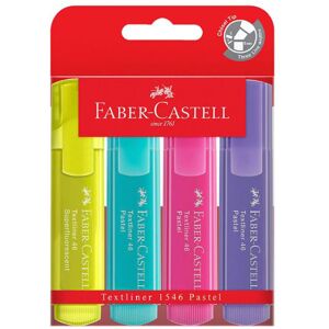 Faber Castell Pastel Highlighter (Pack of 4) Faber Castell Pastel Highlighter (Pack of 4)
