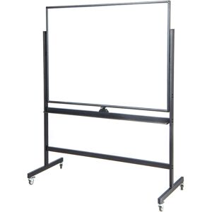 Costway Double Sided Magnetic Whiteboard Adjustable Mobile Revolving Board with Magnets Costway Double Sided Magnetic Whiteboard Adjustable Mobile Revolving Board with Magnets