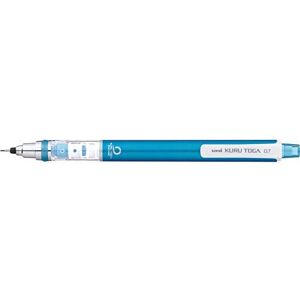 Uni Kurutoga Standard Mechanical Pencil 0.7mm Blue (M74501P.33) with Lead Rotati Uni Kurutoga Standard Mechanical Pencil 0.7mm Blue (M74501P.33) with Lead Rotati