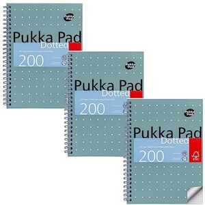 Pukka Pad, A5 Dotted Metallic Jotta Book for Graphing, Art, Bullet Journaling – Pukka Pad, A5 Dotted Metallic Jotta Book for Graphing, Art, Bullet Journaling –