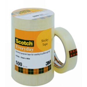 Scotch Sticky Tape 24mmx66m Bulk (6pk) Scotch Sticky Tape 24mmx66m Bulk (6pk)