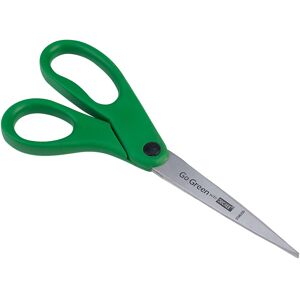 GREEN LABEL GENUINE GREEN LABEL PRODUCT Go Green Re-cycled Scissors-left Handed 8.25in. GREEN LABEL GENUINE GREEN LABEL PRODUCT Go Green Re-cycled Scissors-left Handed 8.25in.
