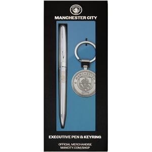 Manchester City F.C. Manchester City FC Pen & Keyring Official Football Executive Gift Boxed Manchester City F.C. Manchester City FC Pen & Keyring Official Football Executive Gift Boxed