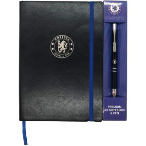 Chelsea FC Chelsea Notebook & Pen A5 Executive Premium OFFICIAL Football Gift Chelsea FC Chelsea Notebook & Pen A5 Executive Premium OFFICIAL Football Gift