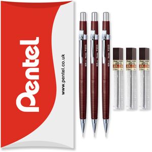 (0.3mm) Pentel P200 Automatic Mechanical Pencils - HB Lead - With Refills - Pack (0.3mm) Pentel P200 Automatic Mechanical Pencils - HB Lead - With Refills - Pack