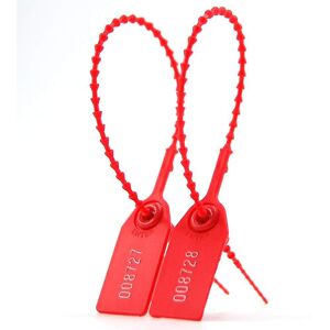 Unbranded 100 Plastic Tamper Seals, Zip Ties For Fire Extinguishers Pull Tite Security Tag Unbranded 100 Plastic Tamper Seals, Zip Ties For Fire Extinguishers Pull Tite Security Tag
