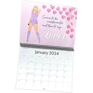 Unbranded Taylor Swift 2024 Official Eras Tour Calendar - Pink Edition, 12-Month Wall/Desk Unbranded Taylor Swift 2024 Official Eras Tour Calendar - Pink Edition, 12-Month Wall/Desk