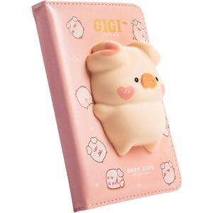 Unbranded (Pig, Pig) 3d Cute Animal Squishy Diary Stress Relief Slow Rebound Journal Toy F Unbranded (Pig, Pig) 3d Cute Animal Squishy Diary Stress Relief Slow Rebound Journal Toy F