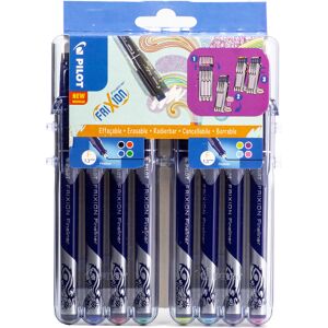 Pilot FriXion Fineliner Erasable Writing Felt Pen 8 Piece "Set 2 Go" Assorted colour C Pilot FriXion Fineliner Erasable Writing Felt Pen 8 Piece "Set 2 Go" Assorted colour C