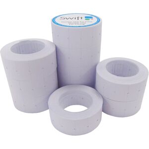 Swift 22 x 12mm Price Gun Labels White 10 Rolls 10,000 Labels Swift 22 x 12mm Price Gun Labels White 10 Rolls 10,000 Labels