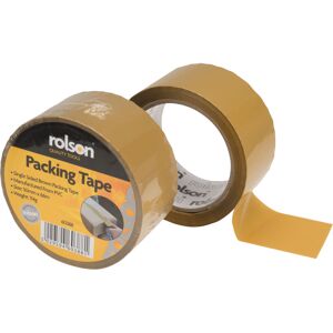 Rolson 60388 Brown Parcel Tape 50mm Rolson 60388 Brown Parcel Tape 50mm