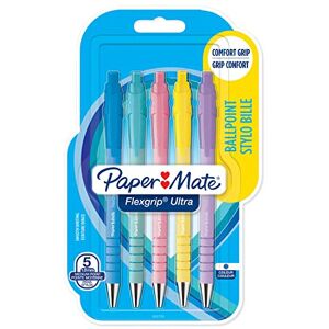 Paper Mate Flexgrip Ultra Pastel Ballpoint Pens Medium Point (1.0mm) Blue Ink Pastel Paper Mate Flexgrip Ultra Pastel Ballpoint Pens Medium Point (1.0mm) Blue Ink Pastel