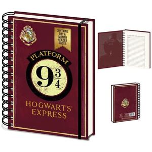 Harry Potter A4 Wiro Notebook (Platform 9 3/4 Design) - Official Merchandise Harry Potter A4 Wiro Notebook (Platform 9 3/4 Design) - Official Merchandise
