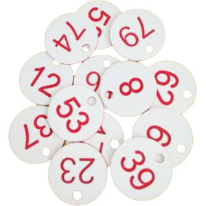 Unbranded (Numbered Tags Label Tags Clothes Coat Hanger Office Index Supply 1-100 Number) Unbranded (Numbered Tags Label Tags Clothes Coat Hanger Office Index Supply 1-100 Number)