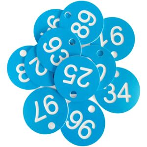 Unbranded (Numbered Tags Label Tags Clothes Coat Hanger Office Index Supply 1-100 Number) Unbranded (Numbered Tags Label Tags Clothes Coat Hanger Office Index Supply 1-100 Number)