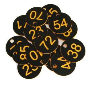 Unbranded (Numbered Tags Label Tags Clothes Coat Hanger Office Index Supply 1-100 Number) Unbranded (Numbered Tags Label Tags Clothes Coat Hanger Office Index Supply 1-100 Number)