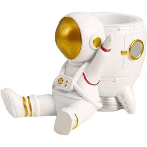 Gogerstar (A) Spaceman Pencil Cup Holder Cute Astronaut Pen Holder Organizer for Desk Home Gogerstar (A) Spaceman Pencil Cup Holder Cute Astronaut Pen Holder Organizer for Desk Home