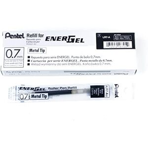 Box of 12 x PENTEL Energel 0.7mm Refill Metal Tip LR7 - Fits Energel Xm, BL77/BL Box of 12 x PENTEL Energel 0.7mm Refill Metal Tip LR7 - Fits Energel Xm, BL77/BL