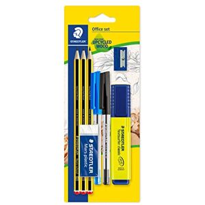 STAEDTLER 60 BK-4 Noris Office Set - Assorted Stationery Pack with 3 Graphite Pe STAEDTLER 60 BK-4 Noris Office Set - Assorted Stationery Pack with 3 Graphite Pe