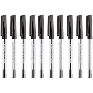 Staedtler Medium 0.5mm 430 M Stick Ballpoint Pens Writing Pen Smooth - Black Ink (10) Staedtler Medium 0.5mm 430 M Stick Ballpoint Pens Writing Pen Smooth - Black Ink (10)