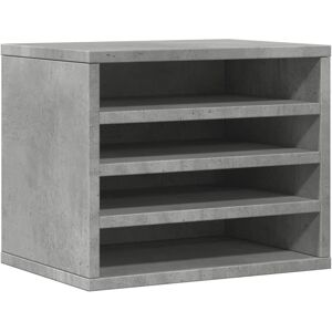 (concrete grey) vidaXL Desk Organiser Tray Organiser File Organiser Sonoma Oak E (concrete grey) vidaXL Desk Organiser Tray Organiser File Organiser Sonoma Oak E