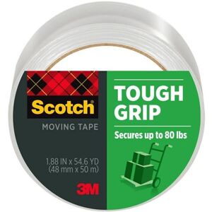 Scotch 9099869 1.88 in. x 54.6 Yards Tough Grip Moving Tape Scotch 9099869 1.88 in. x 54.6 Yards Tough Grip Moving Tape