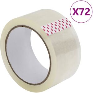 (transparent, 36 μm/ 72 pcs) vidaXL Packaging Tape Packing Boxes Parcel Tape Se (transparent, 36 μm/ 72 pcs) vidaXL Packaging Tape Packing Boxes Parcel Tape Se