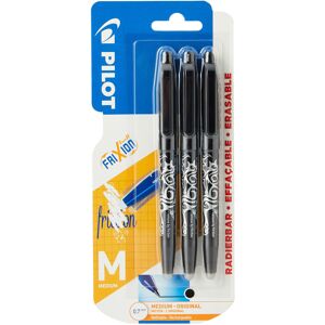 Pilot Frixion Erasable Rollerball Pen - Black 0.7mm, Erasable Ink with Rubber Er Pilot Frixion Erasable Rollerball Pen - Black 0.7mm, Erasable Ink with Rubber Er