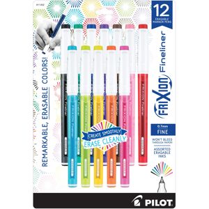 Pilot FriXion Fineliner Erasable Marker Pens Fine Point 0.7 mm Pack Pilot FriXion Fineliner Erasable Marker Pens Fine Point 0.7 mm Pack