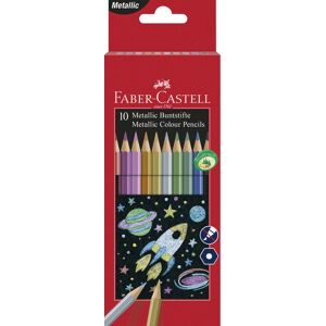 Faber Castell 201583 Metallic Colour Pencil (Pack of 10) Faber Castell 201583 Metallic Colour Pencil (Pack of 10)