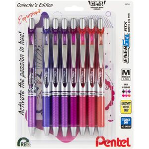 Pentel EnerGel RTX Retractable Liquid Gel Pen Passion Expressions Pack 0.7mm Pentel EnerGel RTX Retractable Liquid Gel Pen Passion Expressions Pack 0.7mm