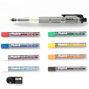 Pentel Pencil Lead Holder and Lead Set Multi 8 Set (PH802ST) Pentel Pencil Lead Holder and Lead Set Multi 8 Set (PH802ST)