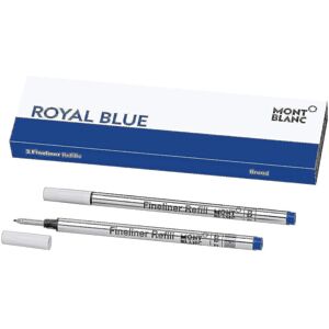 Montblanc Fineliner Refills (B) Royal Blue 124500 - Pen Refills for Fi Montblanc Fineliner Refills (B) Royal Blue 124500 - Pen Refills for Fi