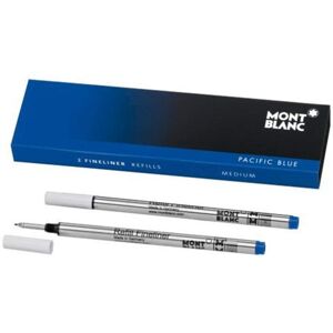 Montblanc Fineliner Refills (M) Royal Blue 124499 / Pen Refills for Fi Montblanc Fineliner Refills (M) Royal Blue 124499 / Pen Refills for Fi