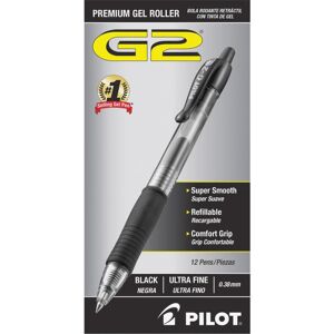 Pilot G2 Premium Gel Roller Retractable Pens Ultra Fine Pen Point 0.38 mm Pen Pilot G2 Premium Gel Roller Retractable Pens Ultra Fine Pen Point 0.38 mm Pen