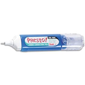 Pentel Presto Multipurpose Correction Pen- 12 ml- White Pentel Presto Multipurpose Correction Pen- 12 ml- White