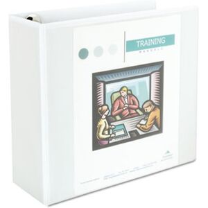 Universal Comfort Grip Deluxe Plus D-Ring View Binder- 4 in. Capacity- 8.5 x 11 Universal Comfort Grip Deluxe Plus D-Ring View Binder- 4 in. Capacity- 8.5 x 11