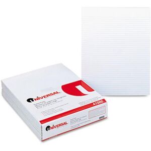 Universal Glue Top Writing Pads- Narrow Rule- Letter- White- 50-Sheet Pads-Pack Universal Glue Top Writing Pads- Narrow Rule- Letter- White- 50-Sheet Pads-Pack