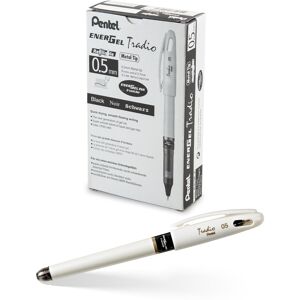 Pentel EnerGel Tradio Pearl Gel Ink Pen (0.5mm) Fine Point Capped Needle Tip Pentel EnerGel Tradio Pearl Gel Ink Pen (0.5mm) Fine Point Capped Needle Tip