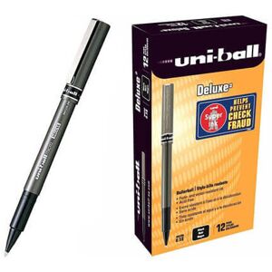 Uni-Ball Micro Deluxe Rollerball Pen 0.2mm (12-Pack) Uni-Ball Micro Deluxe Rollerball Pen 0.2mm (12-Pack)
