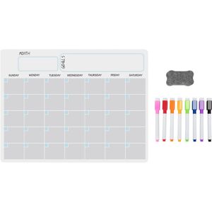 Kopinma A3 Magnetic Whiteboard Dry Erase Calendar Set Weekly Planner for Refrigerator Fr Kopinma A3 Magnetic Whiteboard Dry Erase Calendar Set Weekly Planner for Refrigerator Fr