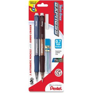 Pentel Twist-Erase Express Automatic Pencil with Lead and Eraser 0.7mm Assorte Pentel Twist-Erase Express Automatic Pencil with Lead and Eraser 0.7mm Assorte