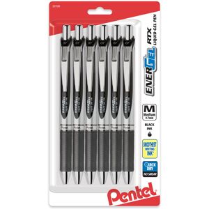 Pentel EnerGel RTX Retractable Liquid Gel Pen (0.7mm) Medium Line Metal Tip Pentel EnerGel RTX Retractable Liquid Gel Pen (0.7mm) Medium Line Metal Tip