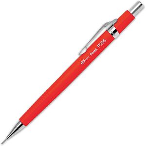 Pentel P205 Automatic Mechanical Pencil 0.5mm - Fluorescent Red Pentel P205 Automatic Mechanical Pencil 0.5mm - Fluorescent Red