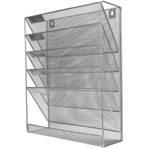 Kricely (As show, One size) Wall-mounted File Storage Rack Multi-layer Document Organize Kricely (As show, One size) Wall-mounted File Storage Rack Multi-layer Document Organize