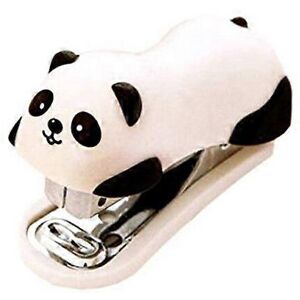 Kricely (As show, One size) Panda Mini Desktop Stapler Hand Stapler Office Home Stapler Kricely (As show, One size) Panda Mini Desktop Stapler Hand Stapler Office Home Stapler