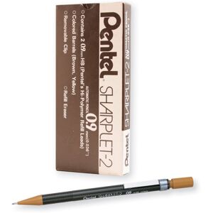 Pentel Sharplet-2 Mechanical Pencil Brown Barrel Box of 12 (A129E) Pentel Sharplet-2 Mechanical Pencil Brown Barrel Box of 12 (A129E)