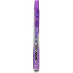 Pentel HandyLine S Retractable and Refillable Chisel Tip Highlighter Violet Ink Pentel HandyLine S Retractable and Refillable Chisel Tip Highlighter Violet Ink